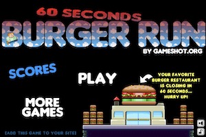 60 Seconds Burger Run - Unblocked Games IO